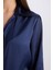 Regular Fit Saten Uzun Kollu Gömlek E1783AX24WN 5