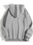 By Kea Erkek Düz Kapüşonlu Sweat - Boyalı Gri 1