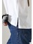 Pamuklu Bisiklet Yaka Basic Regular Size Yanları Yırtmaçlı Kadın T-Shirt 21929 Beyaz 3