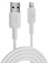 12W 2.4A Usb-A To Lightning iPhone iPad Silikon Hızlı Şarj ve Data Kablosu Beyaz 2 Metre 5