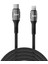 27W USB Type-C To Lightning iPhone iPad Örgülü Hızlı Şarj ve Data Kablosu 1 Metre 5