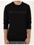 Erkek Siyah Regular Fit Sweatshirt 50279523-VR046 6