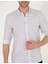 Erkek Antrasit Slim Fit Uzun Kollu Gömlek 50267994-VR006 6
