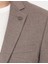 Erkek Açık Kahverengi Slim Fit Takım Elbise 50260093-VR002 6