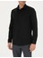 Erkek Siyah Slim Fit Uzun Kollu Gömlek 50275692-VR046 6