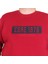 Erkek Büyük Beden Sıfır Yaka 3ip Sweat Core 1975 24209 Bordo 2
