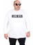 Erkek Büyük Beden Sıfır Yaka 3ip Sweat Core 1975 24209 Ekru 1