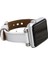 Apple Watch Slim Deri Kordon 42 ve 44 mm Uyumlu Beyaz 1