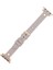Apple Watch Slim Deri Kordon 42 ve 44 mm Uyumlu Bej 4