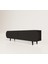 REGULUS Siyah 2 Kapaklı Ahşap Ayaklı 160 cm Modern Tv Ünitesi 3