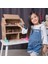 Çocuklar Için Ahşap Oyuncak Bebek Evi(15 Adet Mobilyalı) 1