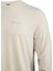 Vernon Erkek Uzun Kol Viloft T-Shirt Beyaz 3