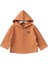 Bebitof Kapüşonlu Bebek Hırka 80153 Kiremit 1