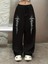Sokak Tarzı Gothic Baskılı Unisex Baggy Eşofman 1