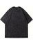 Yıkamalı Spider Baskılı Oversize Vintage T-Shirt 5