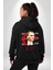 30 Ağustos Zafer Bayramı ve Atatürk Ay Yıldız Erkek Kadın Siyah Ön Sırt Baskılı Kapüşonlu Sweatshirt Hoodie 2