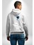 Hang Loose Dünya Temalı Eğlenceli Tasarım Erkek Kadın Beyaz Ön Sırt Baskılı Kapüşonlu Sweatshirt Hoodie 3