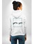 Meraklı Kal Sokak Style Erkek Kadın Beyaz Ön Sırt Baskılı Kapüşonlu Sweatshirt Hoodie 3