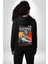 Julius Sezar Antil Heykel Erkek Kadın Siyah Ön Sırt Baskılı Kapüşonlu Sweatshirt Hoodie 2