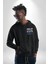 Korku Sineması Korku Kahramanları Haydut Hayatı Erkek Kadın Siyah Ön Sırt Baskılı Kapüşonlu Sweatshirt Hoodie 2