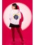 Roket Ata Binen Astronot Erkek Kadın Beyaz Ön Sırt Baskılı Kapüşonlu Sweatshirt Hoodie 3