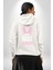 Bazı Pembe Tavşanların Kahveye Ihtiyacı Var Erkek Kadın Beyaz Ön Sırt Baskılı Kapüşonlu Sweatshirt Hoodie 2