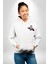 Bonanza Gülen Surat Gangster Erkek Kadın Beyaz Ön Sırt Baskılı Kapüşonlu Sweatshirt Hoodie 5