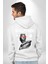 Michelagelo Modern Apollo Heykel Sokak Style Erkek Kadın Beyaz Ön Sırt Baskılı Kapüşonlu Sweatshirt Hoodie 2