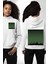 California Erkek Kadın Beyaz Ön Sırt Baskılı Kapüşonlu Sweatshirt Hoodie 1