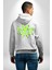 Sokak Sitili Atık Toxic Erkek Kadın Beyaz Ön Sırt Baskılı Kapüşonlu Sweatshirt Hoodie 5