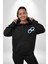 Zincirini Kır Uyan Erkek Kadın Siyah Ön Sırt Baskılı Kapüşonlu Sweatshirt Hoodie 3