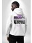 Rox Markası Şehir Tasarımı Erkek Kadın Beyaz Ön Sırt Baskılı Kapüşonlu Sweatshirt Hoodie 3
