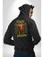 Dağınık Majestileri Hıristiyan Sokak Stili Erkek Kadın Siyah Ön Sırt Baskılı Kapüşonlu Sweatshirt Hoodie 3