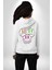 Neon Kafatası Gülen Somurtgan Eriyen Emoji Erkek Kadın Beyaz Ön Sırt Baskılı Kapüşonlu Sweatshirt Hoodie 3