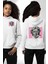 Özgün Ol.rönesans Heykel Erkek Kadın Beyaz Ön Sırt Baskılı Kapüşonlu Sweatshirt Hoodie 1