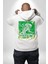 Alien Uzaylı Aranıyor Erkek Kadın Beyaz Ön Sırt Baskılı Kapüşonlu Sweatshirt Hoodie 2