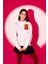 Yeni Nesil Monalisa Erkek Kadın Beyaz Ön Sırt Baskılı Kapüşonlu Sweatshirt Hoodie 2