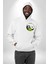 Doğa Silueti Erkek Kadın Beyaz Ön Sırt Baskılı Kapüşonlu Sweatshirt Hoodie 4