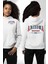 Arizona Western Üniversitesi 1912 Erkek Kadın Beyaz Ön Sırt Baskılı Kapüşonlu Sweatshirt Hoodie 1