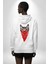Maske Gangester Kedi Erkek Kadın Beyaz Ön Sırt Baskılı Kapüşonlu Sweatshirt Hoodie 5