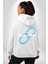 Zincirini Kır Uyan Erkek Kadın Beyaz Ön Sırt Baskılı Kapüşonlu Sweatshirt Hoodie 2