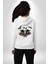 Halloween Skeleton Eğlenceli Cadılar Bayramı Erkek Kadın Beyaz Ön Sırt Baskılı Kapüşonlu Sweatshirt Hoodie 5