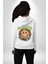 Gülen Market Ağaç Çiçek Mantar Erkek Kadın Beyaz Ön Sırt Baskılı Kapüşonlu Sweatshirt Hoodie 2