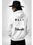 Bali Endonezya Erkek Kadın Beyaz Ön Sırt Baskılı Kapüşonlu Sweatshirt Hoodie 5