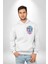 Şeker Kafatası (Day Of The Dead) Erkek Kadın Beyaz Ön Sırt Baskılı Kapüşonlu Sweatshirt Hoodie 2