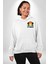 Retro Palmiye Güneş 80 90 Erkek Kadın Beyaz Ön Sırt Baskılı Kapüşonlu Sweatshirt Hoodie 5