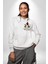 Gözlüklü Kedi Çift Tasarım Erkek Kadın Beyaz Ön Sırt Baskılı Kapüşonlu Sweatshirt Hoodie 4