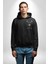 Navigasyon Pusula Ile Dünyayı Keşfet Sokak Style Erkek Kadın Siyah Ön Sırt Baskılı Kapüşonlu Sweatshirt Hoodie 2