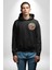 Yaz Tatili Güneş Geldi Tema Erkek Kadın Siyah Ön Sırt Baskılı Kapüşonlu Sweatshirt Hoodie 3