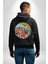 Yaz Tatili Güneş Geldi Tema Erkek Kadın Siyah Ön Sırt Baskılı Kapüşonlu Sweatshirt Hoodie 4